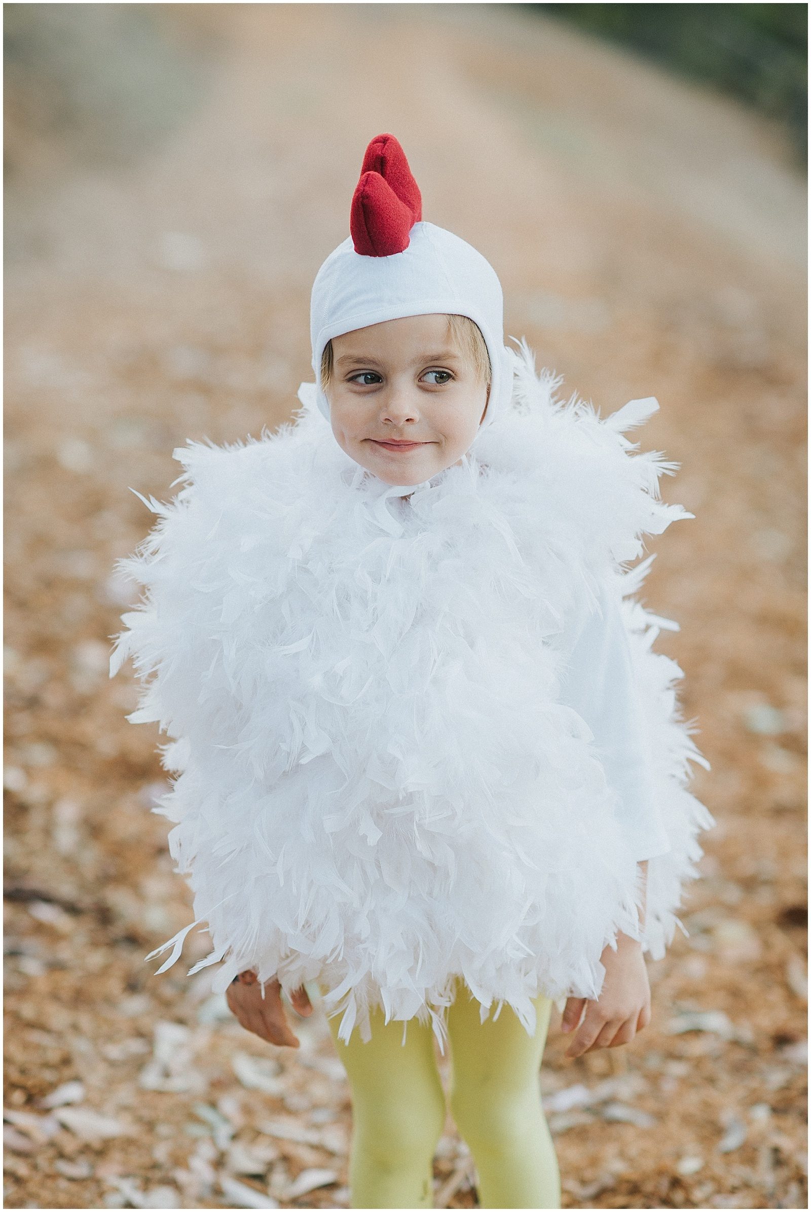 Orange County Family Photographer Handmade Chicken Costume 0250