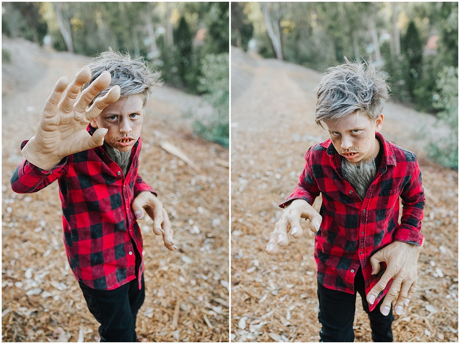 Orange County Family Photographer Handmade Zombie Costume 0247