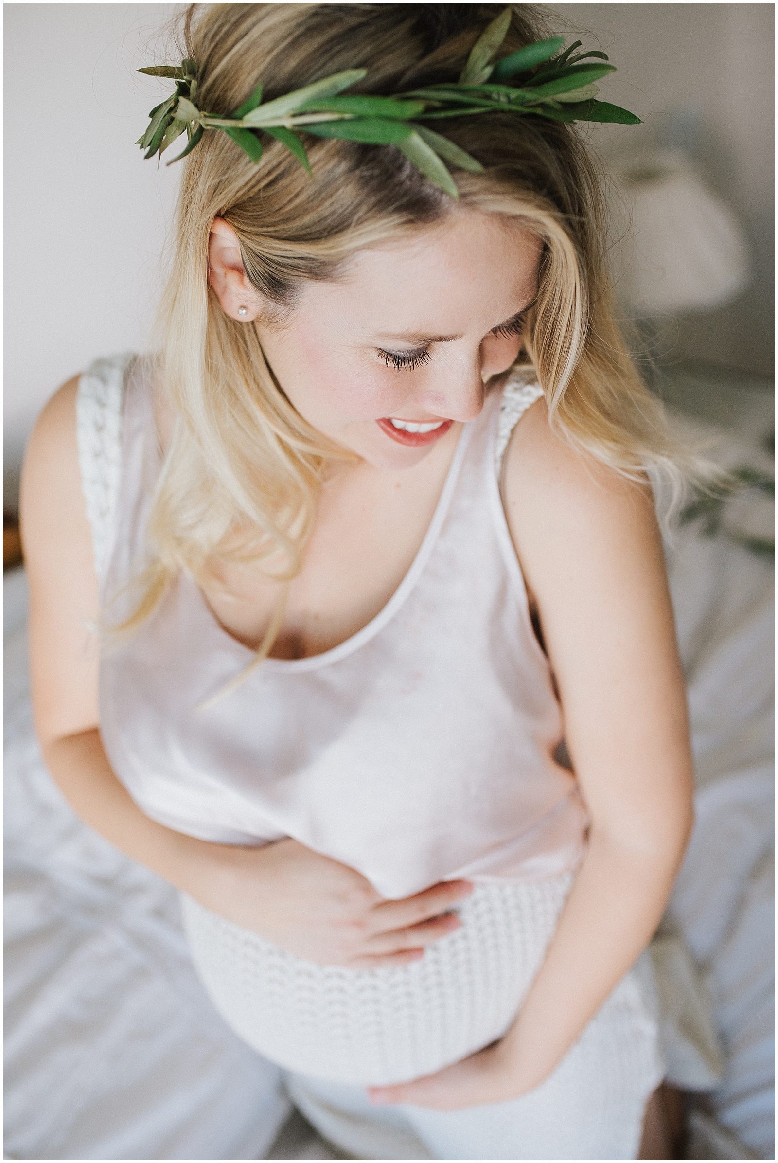 In-home Lifestyle Session | Orange County Maternity Photographer