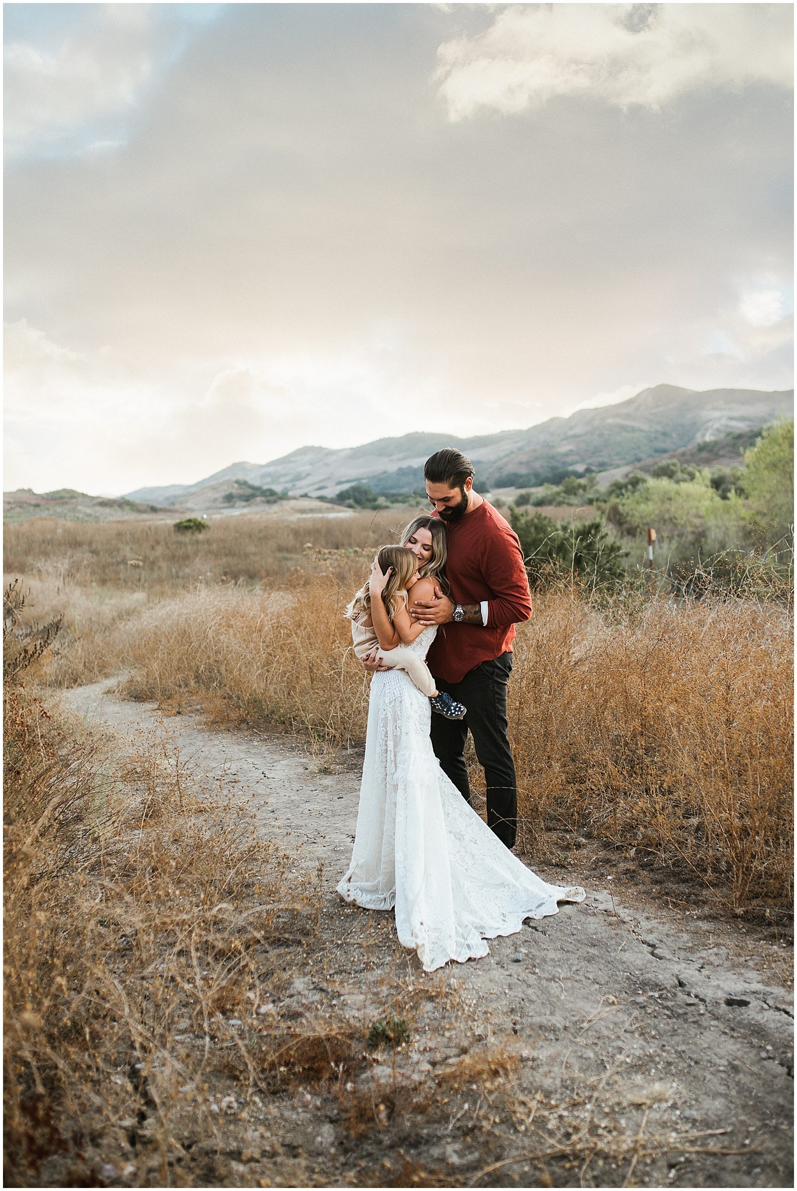 Fall Family Photos in Orange County | Reclamation Traveling Dress